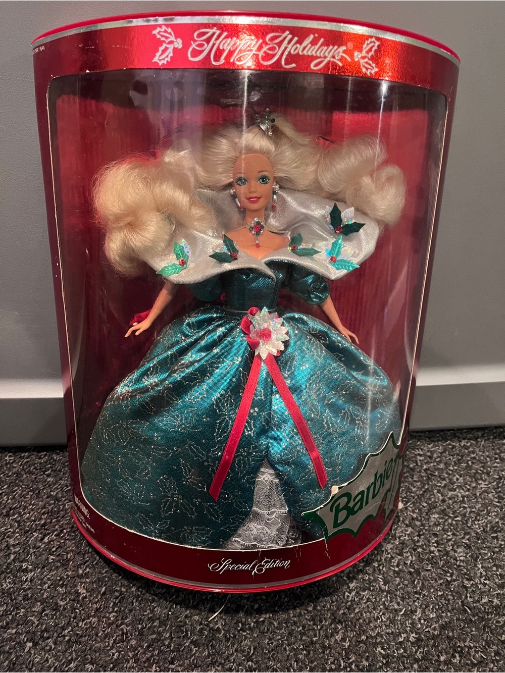 Vintage 1995 Holiday Barbie